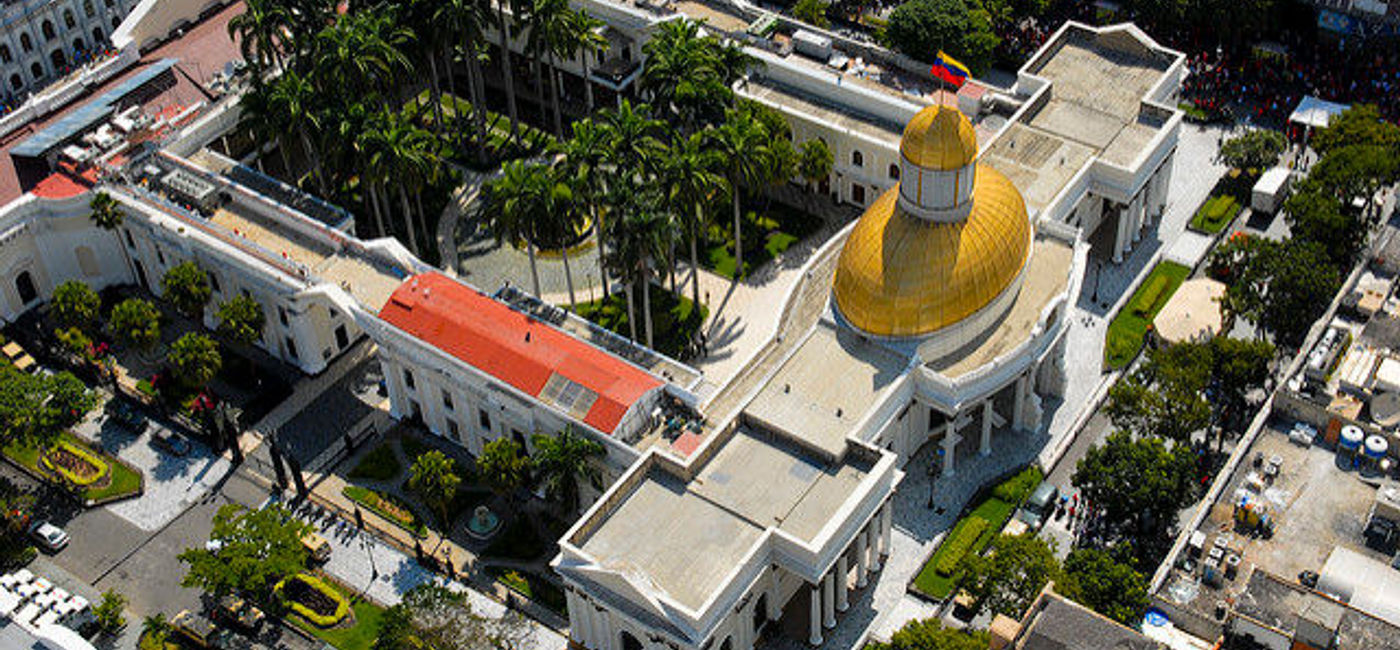 Image: PHOTO: Legislative Palace, Caracas, Venezuela. (photo via Flickr/PAULINO MORAN)