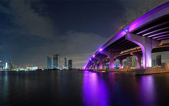Miami at night