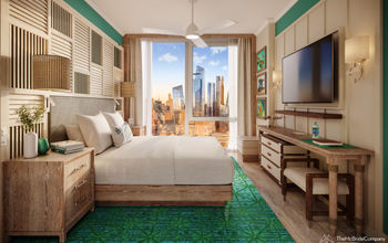 Guestroom at Margaritaville Resort Times Square