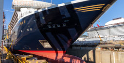 Explora II at the float-out ceremony. Sept. 6, 2023