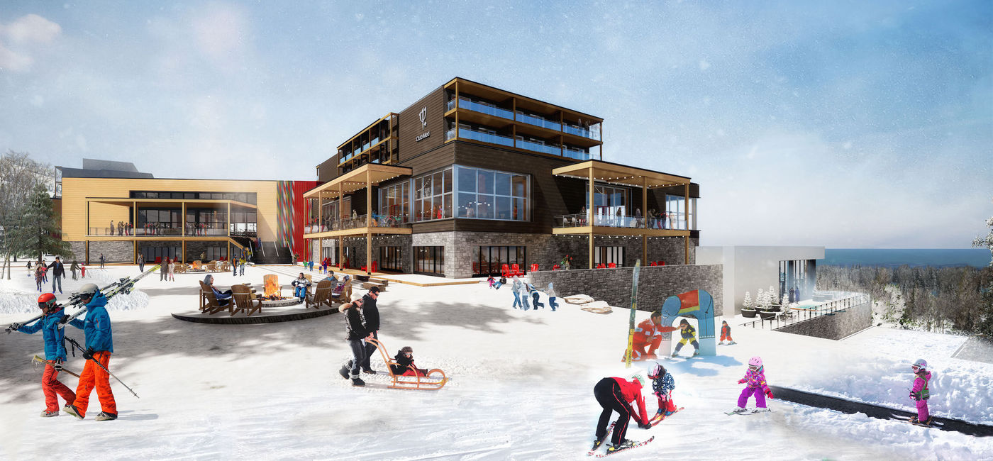 Image: PHOTO: Concept rendering of Club Med Québec Charlevoix. (Photo courtesy of Club Med)