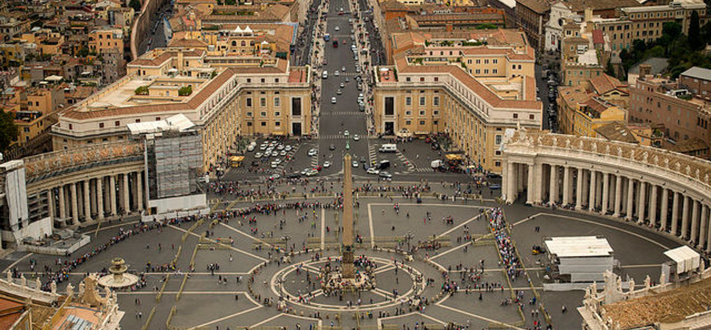 Image: PHOTO: Like it or not, a McDonald's comes to Rome near the Vatican. (Photo courtesy Flickr/Diego Cambiaso)