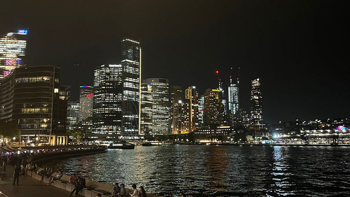Sydney, Australia at night Sydney, Australia at night