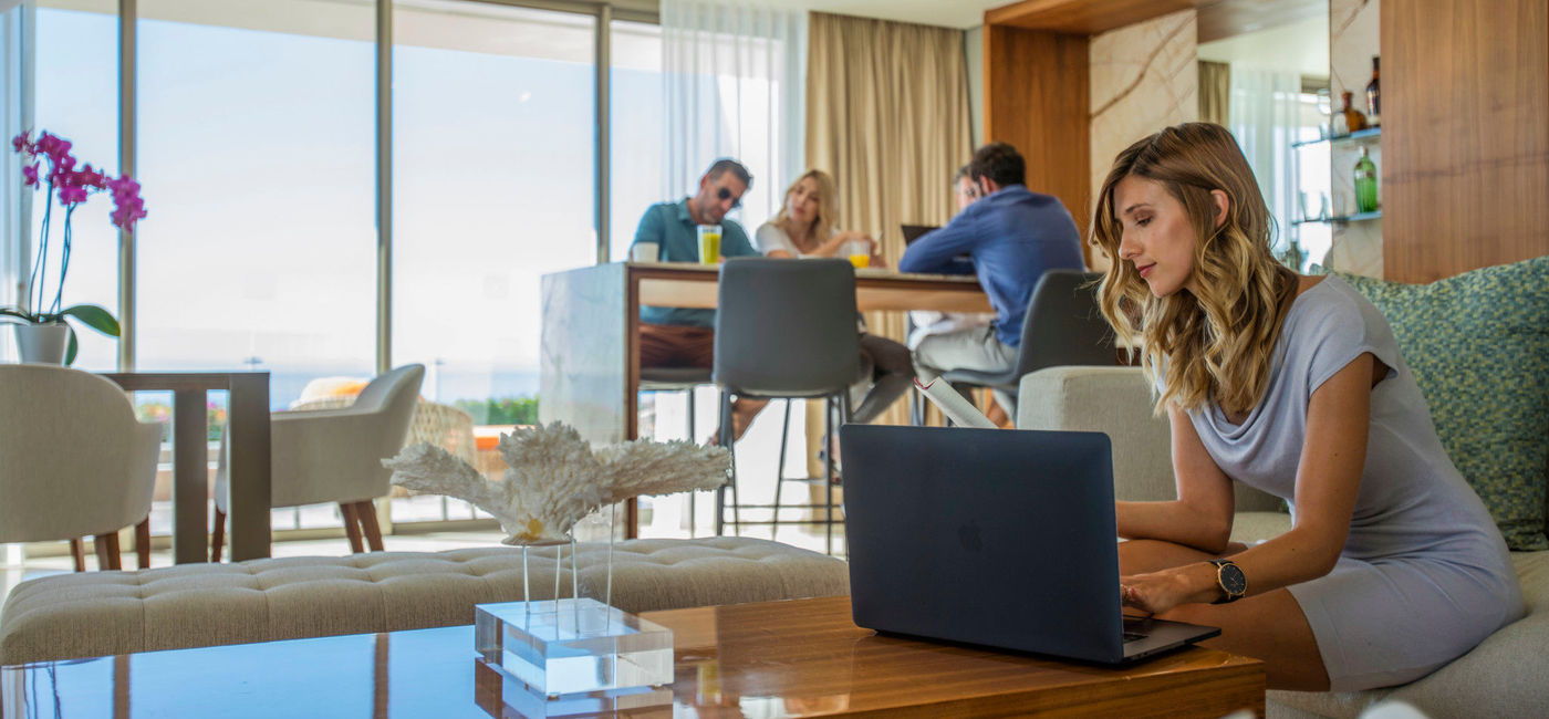 Image: PHOTO: Grand Velas Riviera Nayarit is offering a remote work and study program. (photo via Velas Resorts)