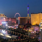 Las Vegas Strip viewed from The Cosmopolitan
