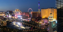 Las Vegas Strip viewed from The Cosmopolitan
