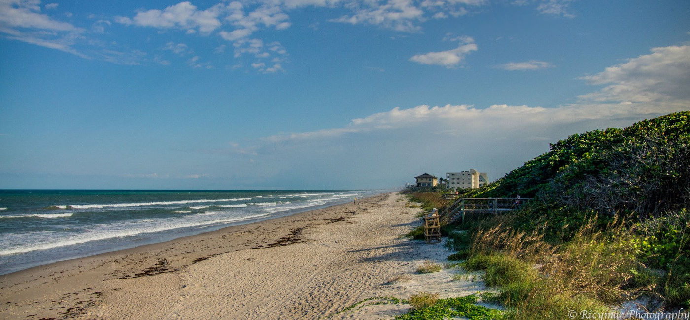 Image: Photo: A beach in Satellite Beach, Florida. (photo via Flickr/Ricardo Mangual)