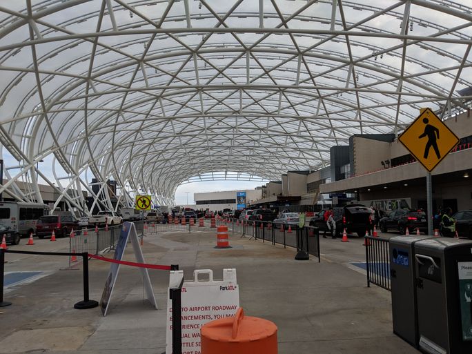 Construction at ATL Airport