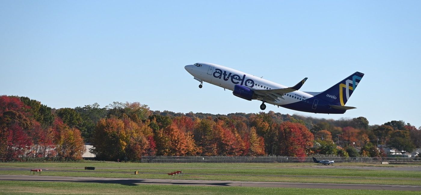 Image: Avelo Airlines plane. (Photo Credit: Avelo Airlines Media)