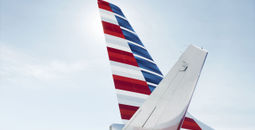 American Airlines plane.