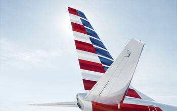 American Airlines plane.
