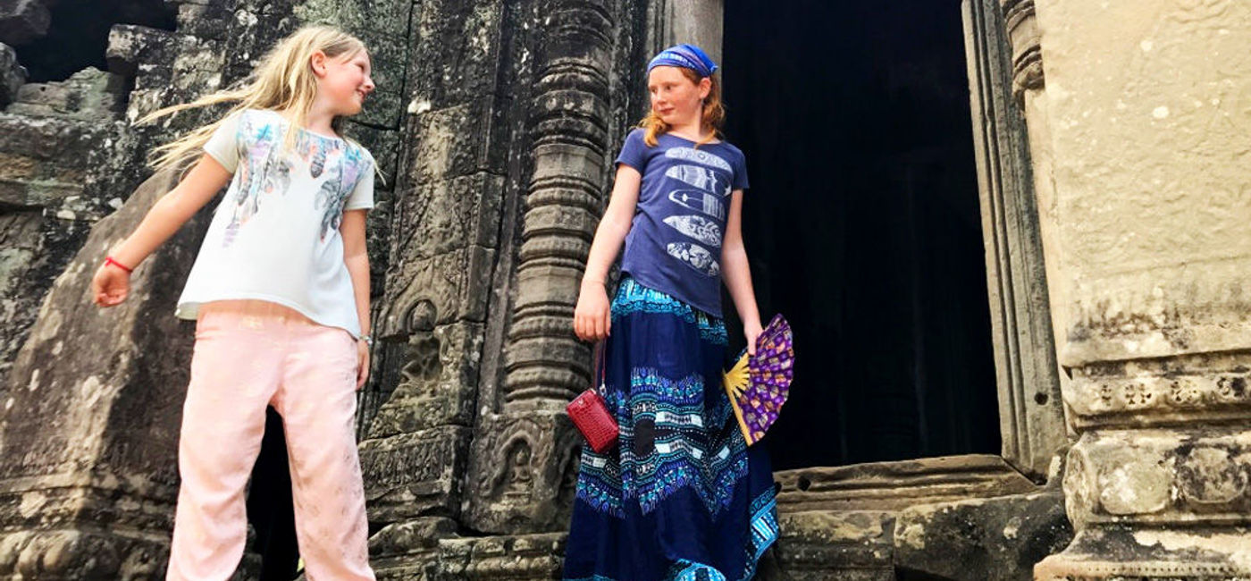 Image: PHOTO: Explore Angkor Wat with the family. (photo by Janeen Christoff)