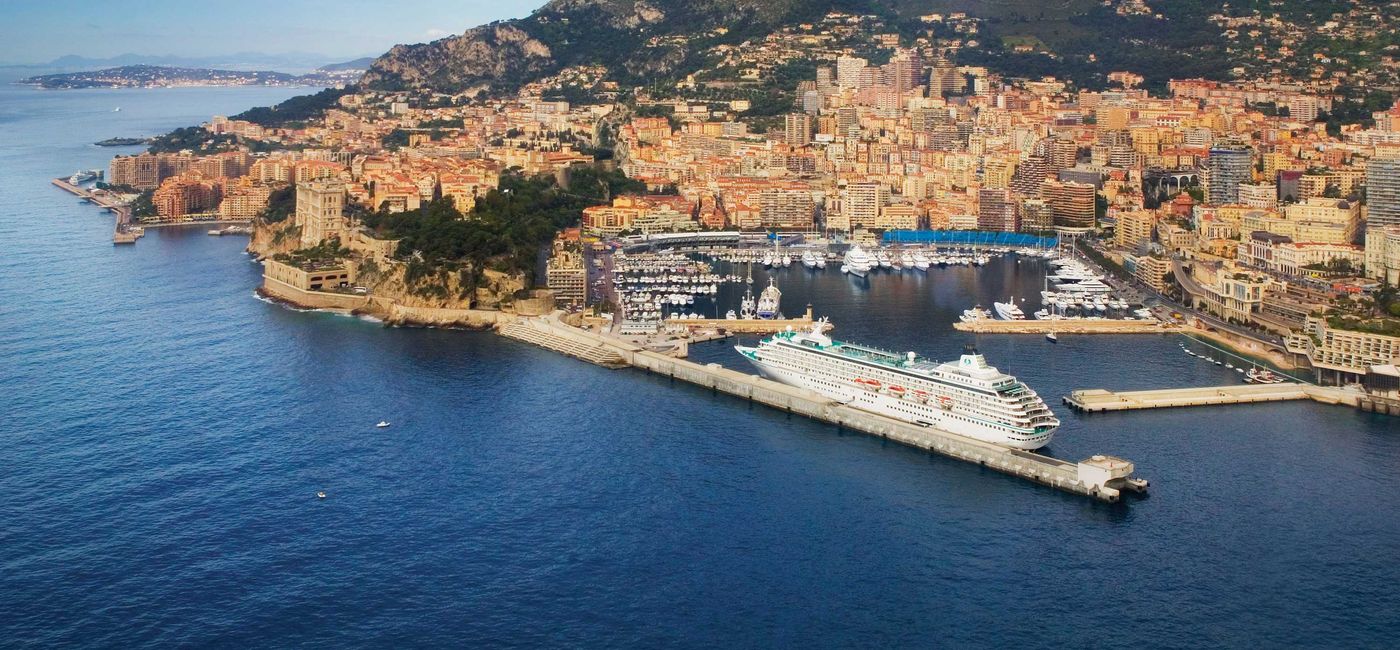 Image: PHOTO: Crystal Symphony in Monte Carlo. (photo via Crystal Cruises)