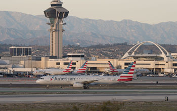 American Airlines jets at Los Angeles International Airport