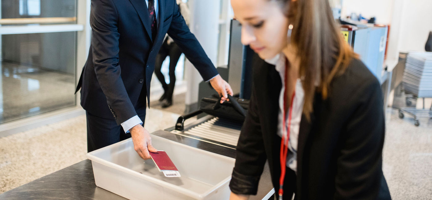 Image: PHOTO: TSA airport security checkpoint. (Photo via iStock/Getty Images E+/AzmanJaka)