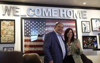 Carnival Cruise Line President Christine Duffy and Chief Culinary Officer Emeril Lagasse visited the ship in Barcelona, before she set sail.