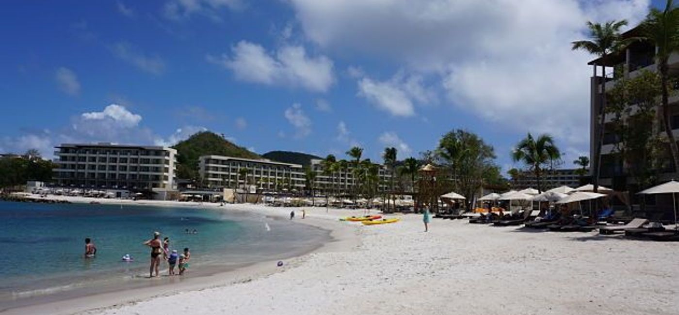 Image: PHOTO: The Royalton Saint Lucia Resort & Spa is designed to accommodate families as well as luxury-focused guests. (photo by Brian Major)