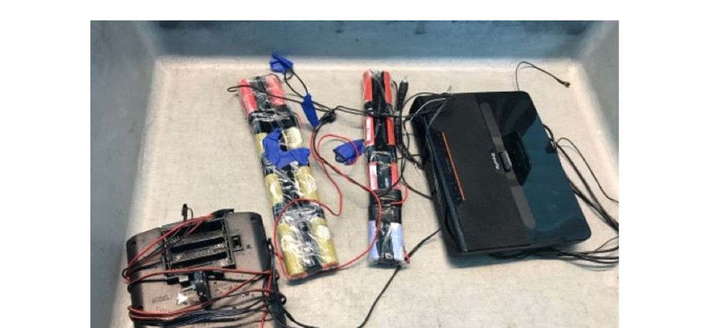 Image: PHOTO: Suspicious item identified at JFK Airport. (photo courtesy of TSA)
