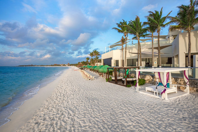 Beach at Grand Oasis Tulum Beach at Grand Oasis Tulum