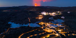 Grindavik Iceland, Iceland, Volcanic eruption