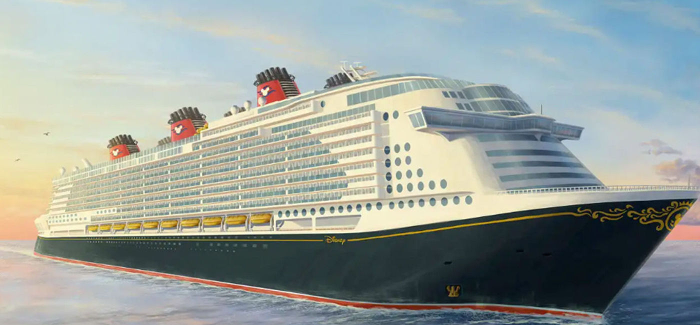 Image: New, unnamed Disney cruise ship (photo courtesy Disney Cruise Line)