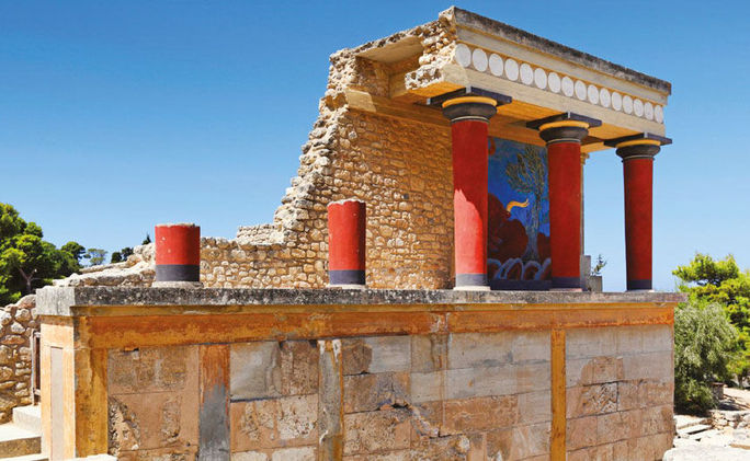 Knossos Palace and the Archaeological Museum Knossos Palace and the Archaeological Museum