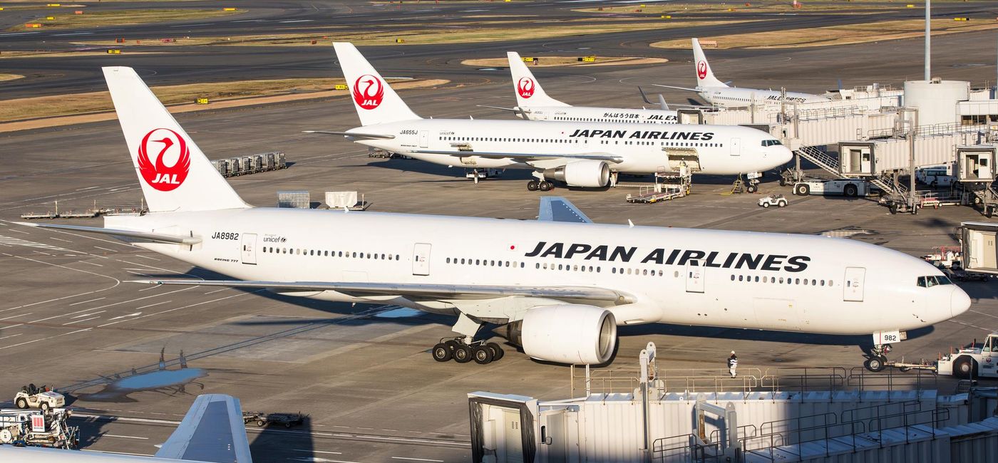 Image: PHOTO: Japan Airlines planes at Tokyo's Haneda Airport. (photo via Jetlinerimages/iStock Unreleased)