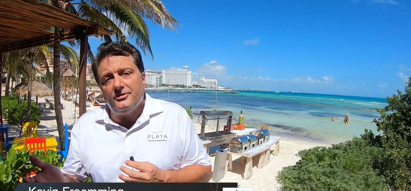 Image: Kevin Froemming, the EVP & Chief Marketing Officer at Playa Hotels & Resorts (Eric Bowman)