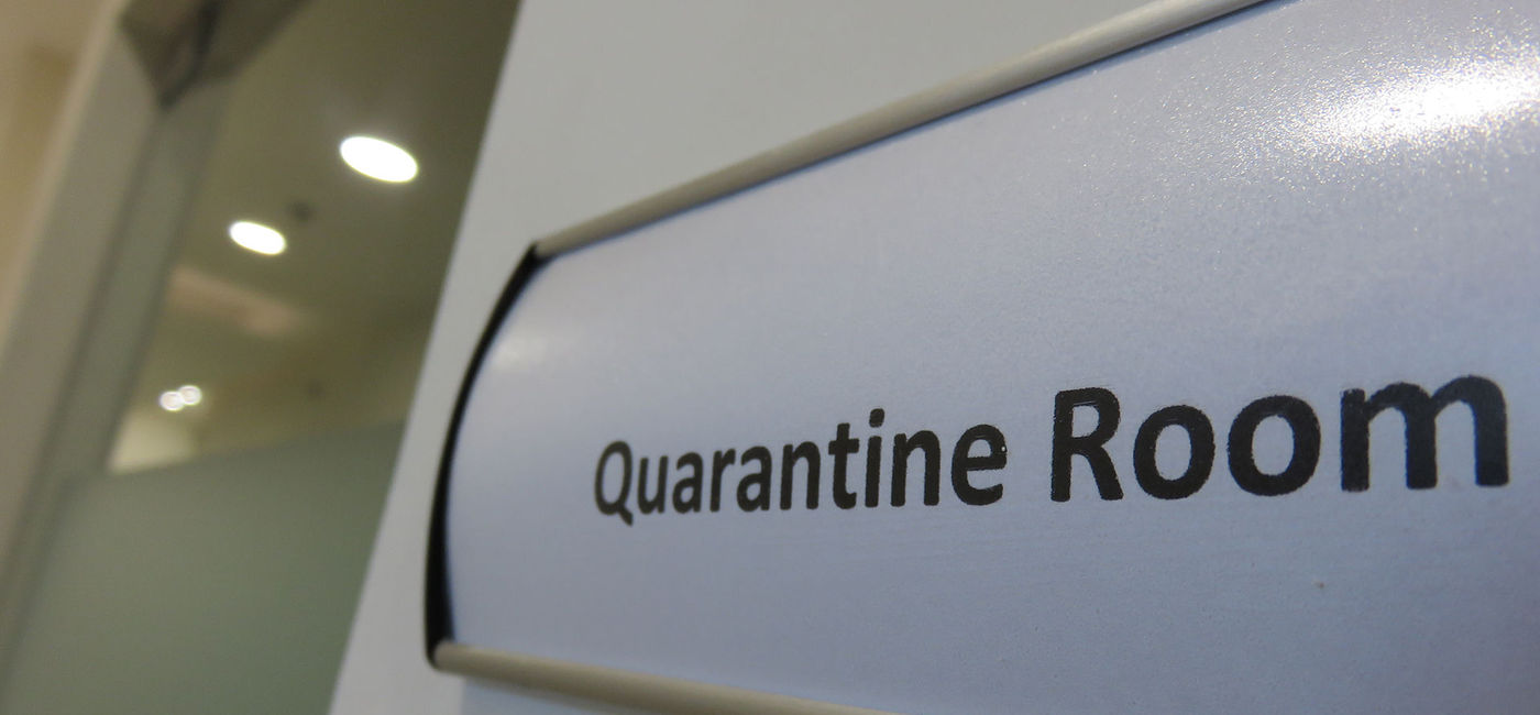 Image: Quarantine room (photo courtesy tzahiV/iStock/Getty Images Plus)