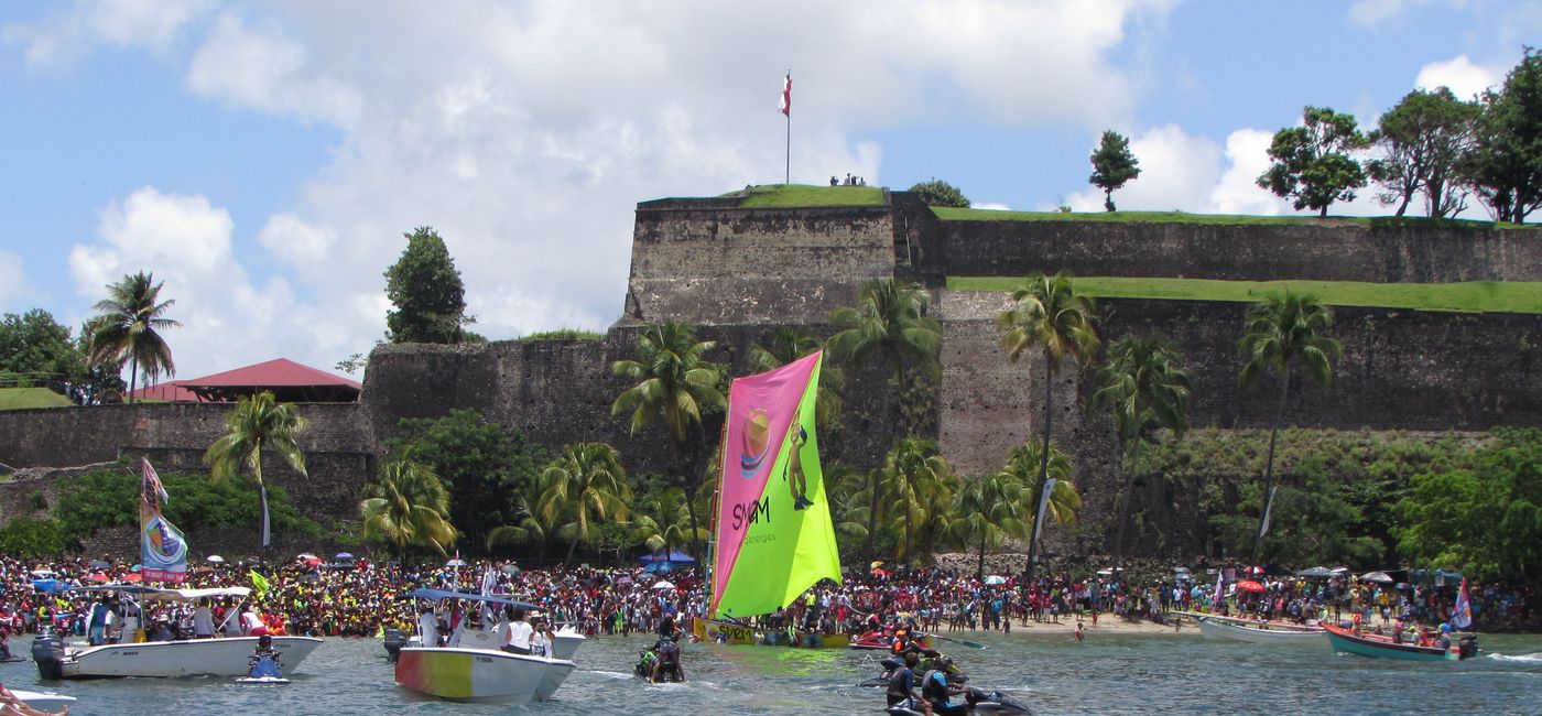 Image: Martinique's yole boat tradition has been recognized by UNESCO. (Photo by Brian Major)