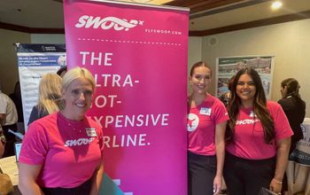 Swoop's Meghan Miller, Tia McGarth and Natasha Elias