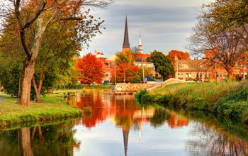 Frederick, Maryland in the autumn