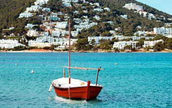 Valiant Lady is calling in Ibiza.