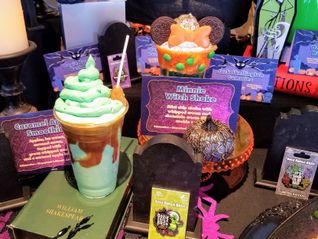 Disneyland Resort's frosty new beverage options for Halloween.