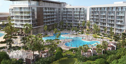 Exterior rendering of Conrad Orlando 