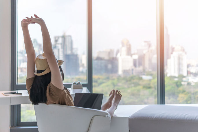 Combining business travel with leisure time. Combining business travel with leisure time.