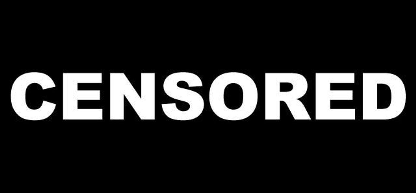 Image: PHOTO: Censored. (photo via Flickr/lewis12309)