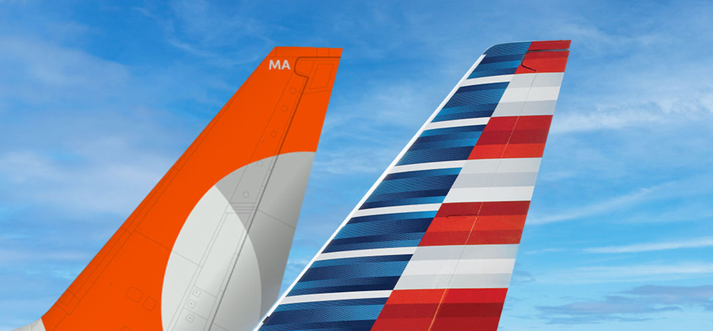 Image: American Airlines and GOL form an exclusive partnership. (photo via American Airlines Media)