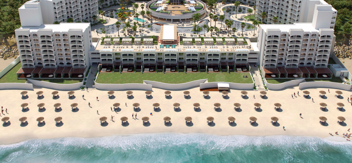 Image: Aerial view of the Royal Uno All Inclusive Resort & Spa. (photo via Royal Resorts) ((photo via Royal Resorts))