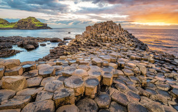 Giant&#39;s Causeway in Northern Ireland