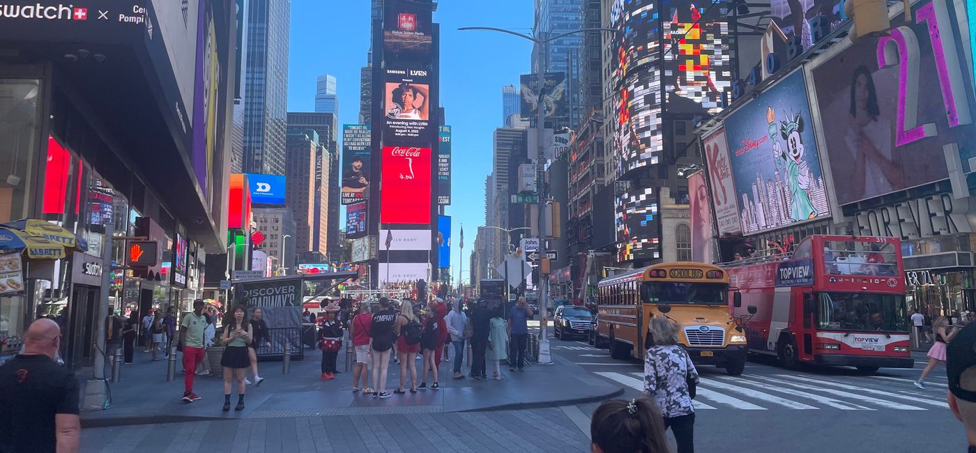 Image: New York City's Time Square. (photo by Patrick Clarke)