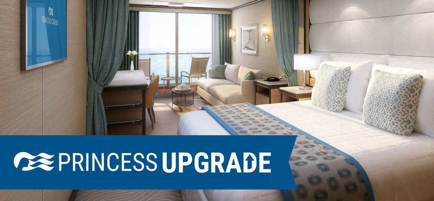 Image: New Princess Upgrade program. (photo via Princess Cruises Media)