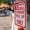 Curbside pickup. 