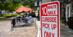 Curbside pickup. 