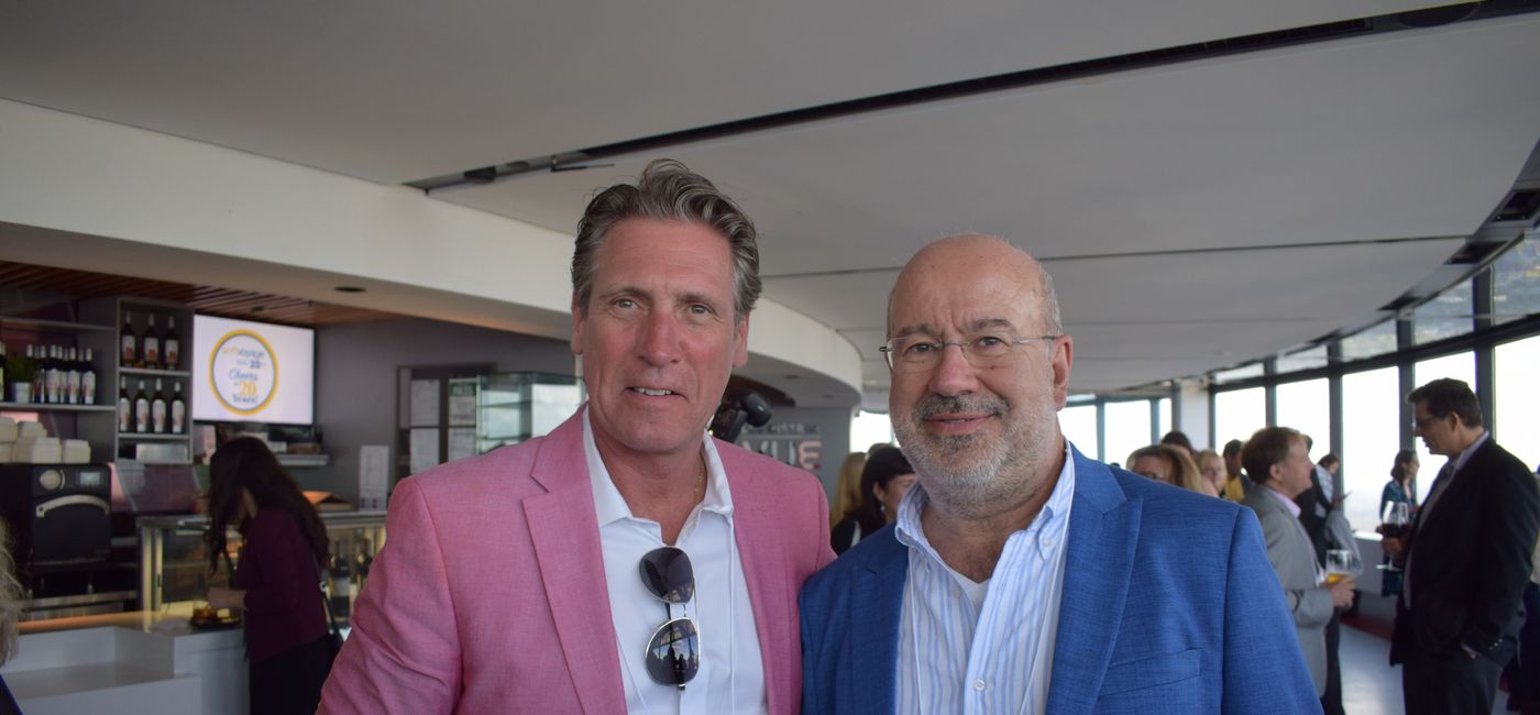 Image: Dan Langevin and Moise Levy, SoftVoyage (PHOTO: TravelPulseCanada)