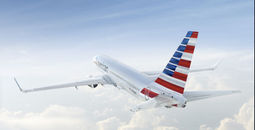 American Airlines plane. 