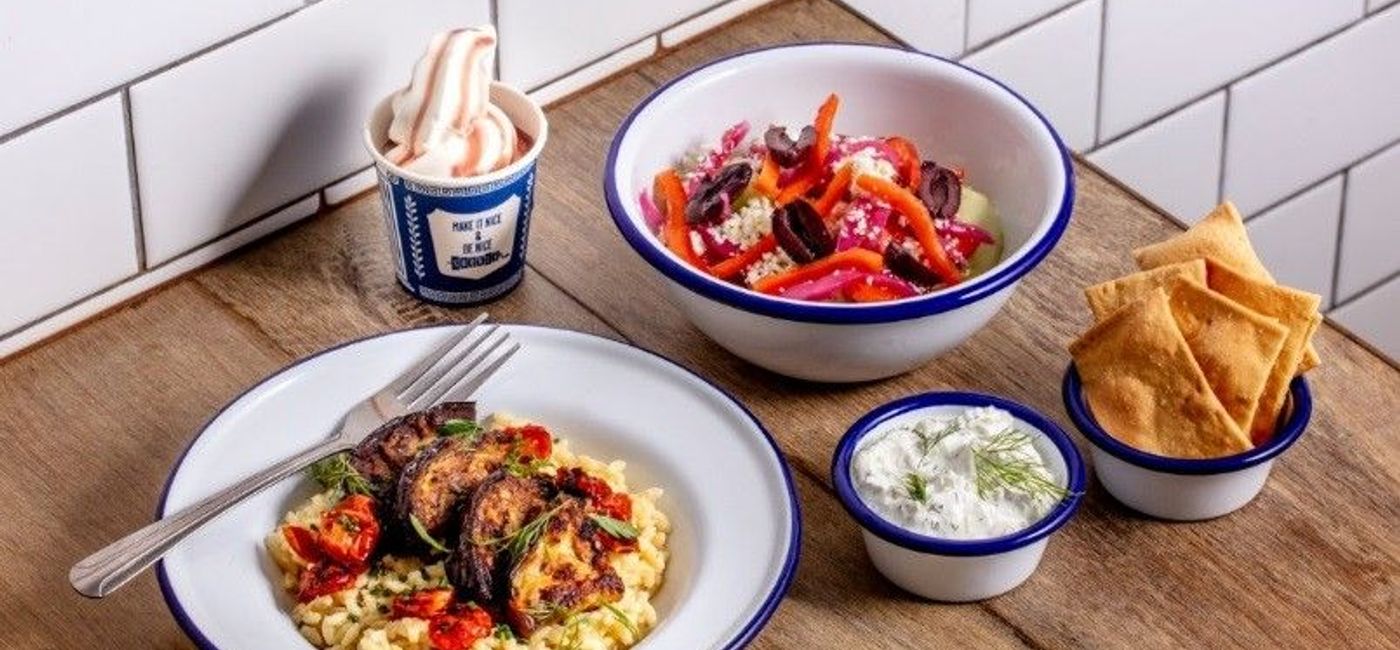 Image: Delta's expanded in-flight food offerings. (photo via Delta Air Lines Media)