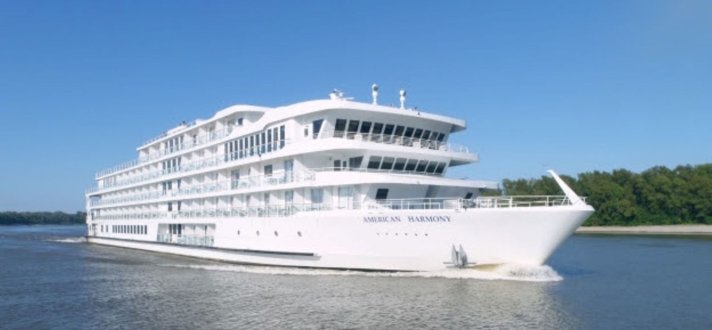 Image: The American Harmony (photo via American Cruise Lines) ((photo via American Cruise Lines))