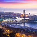 Cruise, port, terminal, harbor, Barcelona, Spain