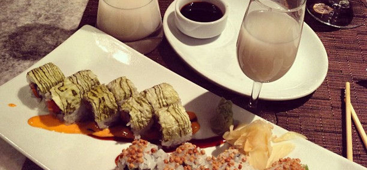 Image:  PHOTO: Sushi from One Flew South at Atlanta's  Hartsfield-Jackson International Airport (Photo via Flickr/ David Berkowitz)  (Flickr/David Berkowitz)